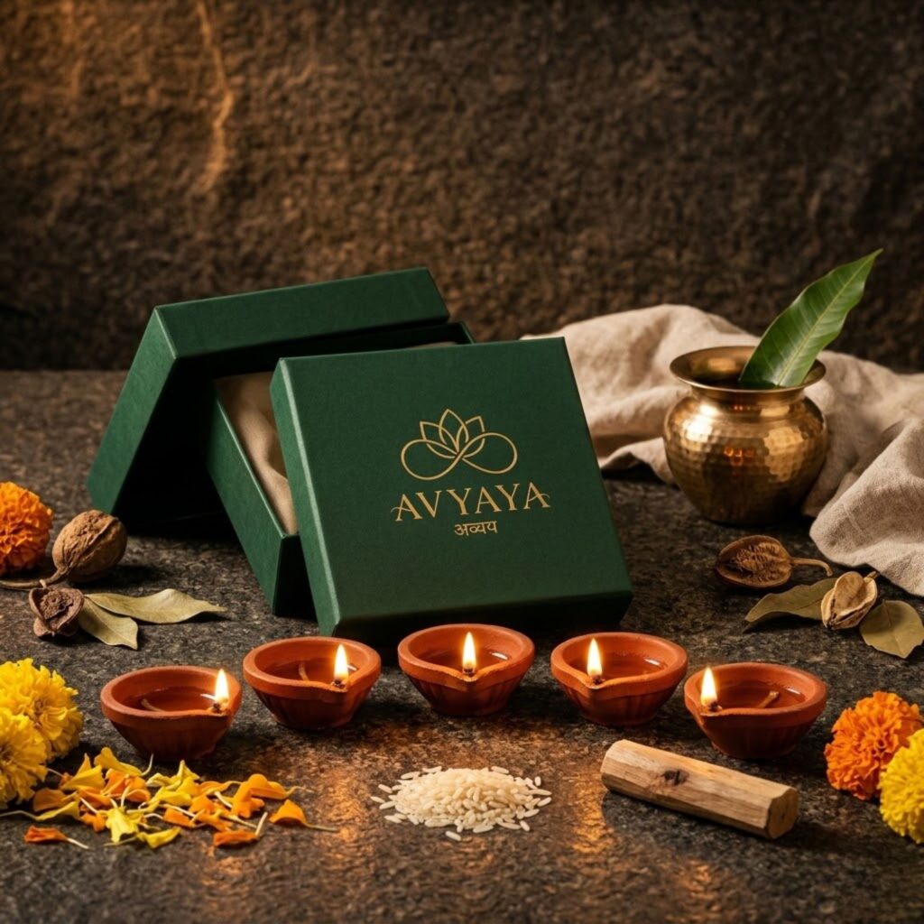 Panchgavya Diya Set of 5
